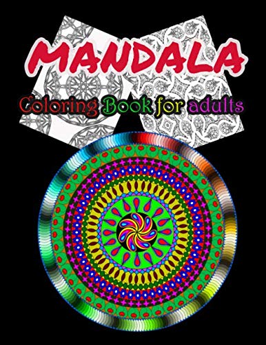 Beispielbild fr Mandala Coloring Book For Adults: Stress Relieving Mandala Designs For Adults Relaxation zum Verkauf von Revaluation Books