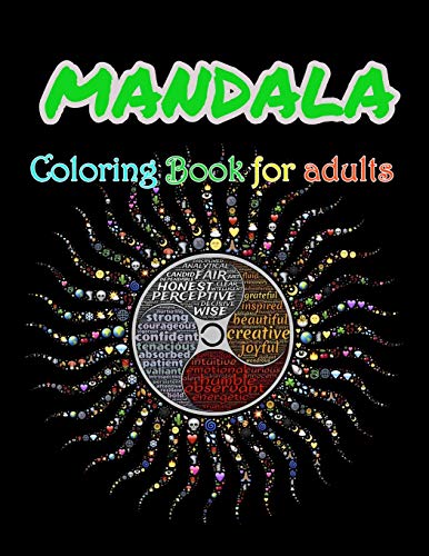 Imagen de archivo de Mandala Coloring Book For Adults: Stress Relieving Mandala Designs For Adults Relaxation a la venta por Lucky's Textbooks