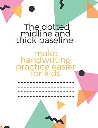 Stock image for The Dotted Midline and Thick Baseline Make Handwriting Practice Easier for Kids: Primary Story Journal: Dotted Midline and Picture Space | Grades K-2 . - Blue (Kids Galaxy Composition Notebooks) for sale by Revaluation Books