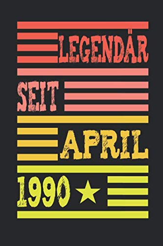 Beispielbild fr Legendr Seit April 1990: Notizbuch Punktiert fr Geburtstagskinder | Format A5 | 120 Seiten in wei | Geschenk fr Sohn, Tochter, Freund, Freundin | Geburtstag | Notizblock zum Verkauf von Revaluation Books