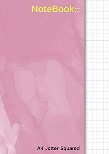 Stock image for A4 Jotter Squared: Grid Graph Paper Jotter Journal Notebook : 7mm. Squared Thin & Light Grey : A4 Jotter Squared Notebok 100 Pages White Paper : A4 Size 21  29.7 cm (8.3  11.7 Inches) for sale by Revaluation Books
