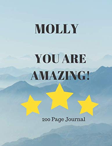 Stock image for MOLLY YOU ARE AMAZING! 200 Page Journal for sale by Revaluation Books