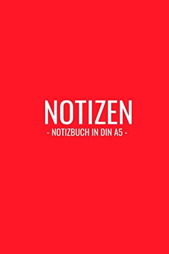 Beispielbild fr Notizen: Notizbuch in Din A5: 110 Seiten blanko Papier zum Verkauf von Revaluation Books