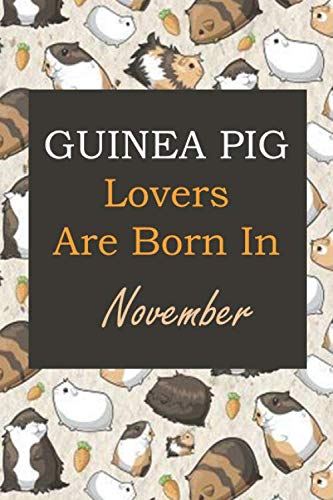 Beispielbild fr Guinea Pig Lovers Are Born In November: Guinea Pig Lovers Are Born In November: Pig gifts. This Pig Notebook / Pig Journal has a fun cover. It is . gifts. Gifts for Pig lovers. Pig presents. zum Verkauf von Revaluation Books