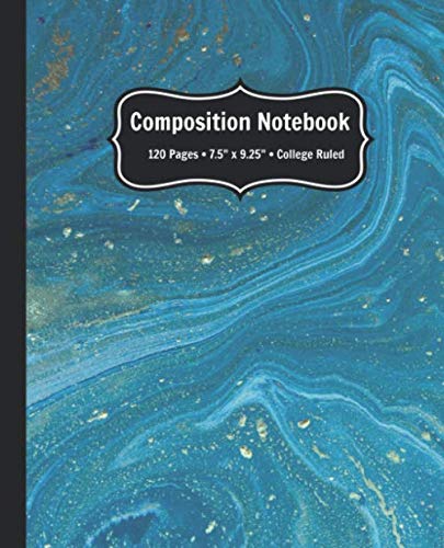 Beispielbild fr Composition Notebook: College Ruled Lined Notebook for school, homeschool, cute notebooks for girls zum Verkauf von Revaluation Books