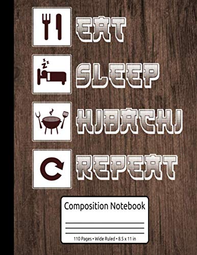 9781660030781: Japanese Grill I Love Hibachi Grill Composition Notebook 110 Pages Wide Ruled 8.5 x 11 in: Hibachi Grill Journal