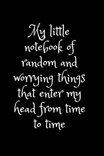 Beispielbild fr Little Notebook of Random and Worrying things zum Verkauf von Revaluation Books