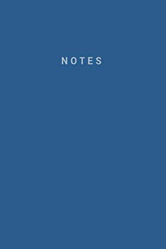 Beispielbild fr Solid Blue Notebook Journal - Blank Lined Paper 6x9 200 Pages - Midnight Navy Deep Blue Paper Notebook Journal - Taking Notes: Solid Blue Notebook Journal zum Verkauf von Revaluation Books