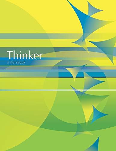 Imagen de archivo de Thinker: A Notebook: 8.5"x11" | Checker Grid | Notebook | Journal a la venta por Revaluation Books