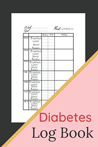 Beispielbild fr Diabetes Log Book: Diabetic Logbook Lined Journal Notebook Glucose Diary Booklet Food Record Tracker Organizer 2 Years Good Gift For Men Kids Children . Cover Matte 122 Pages 6 x 9 Inch Sized zum Verkauf von Revaluation Books