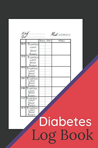 Beispielbild fr Diabetes Log Book: Diabetic Logbook Notebook Lined Journal Glucose Diary Booklet Food Record Tracker Organizer 2 Years Good Gift For Men Kids Children . Cover Matte 122 Pages 6 x 9 Inch Sized zum Verkauf von Revaluation Books