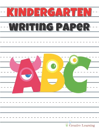 Stock image for Kindergarten Writing Paper With Lines for ABC Kids: Handwriting Practice for Kids With Dotted Lined. More Than 100 Pages to Exercise Tracing Shapes, Numbers, Letters and Cursive Writing. Have Fun! for sale by ThriftBooks-Dallas