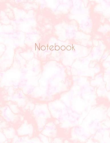 Stock image for Notebook: Pink Marble and Rose Gold | 8.5 x 11 | College Ruled Pages for sale by Revaluation Books