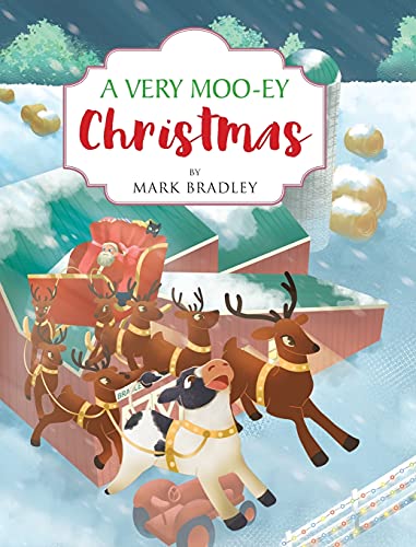 Beispielbild fr A Very Moo-ey Christmas zum Verkauf von BooksRun