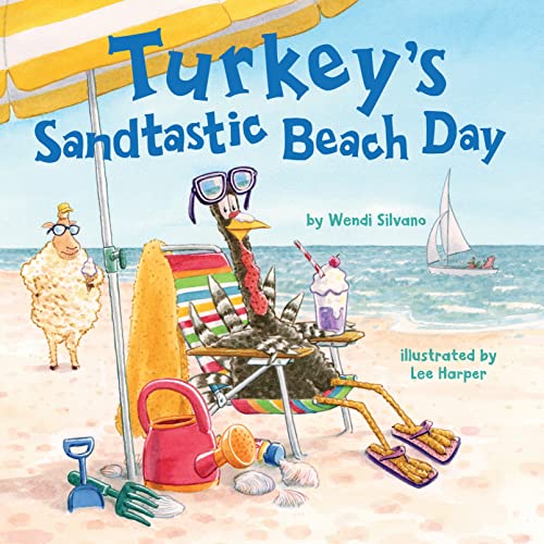 Stock image for Turkey's Sandtastic Beach Day (Turkey Trouble) for sale by HPB Inc.