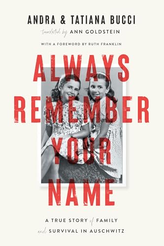 

Always Remember Your Name: A True Story of Family and Survival in Auschwitz