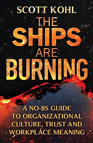 Stock image for The Ships Are Burning: A No-BS Guide to Organizational Culture, Trust and Workplace Meaning for sale by HPB-Movies