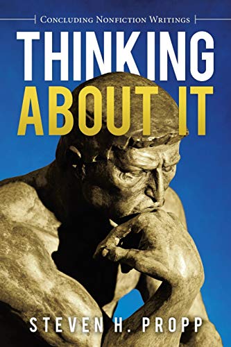 Immagine stock per Thinking About It: Concluding Nonfiction Writings
