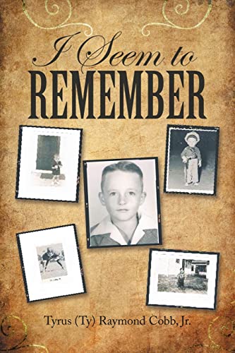 Image d'archives pour I Seem to Remember mis en vente par Chiron Media