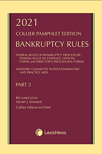 Stock image for Collier Pamphlet Edition Part 2 (Bankruptcy Rules) 2021 Edition for sale by HPB-Red