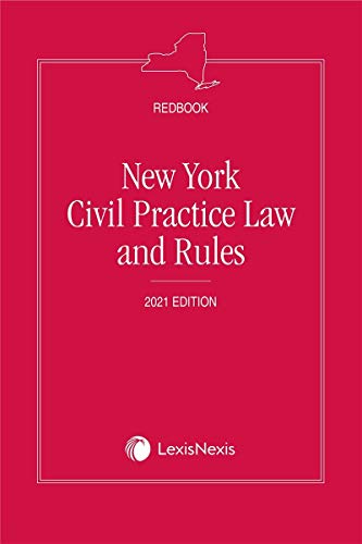 Imagen de archivo de New York Civil Practice Law and Rules (Redbook) 2021 Edition a la venta por ThriftBooks-Dallas