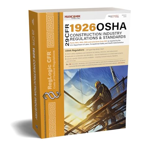 Stock image for 29 CFR 1926 OSHA Construction Industry Regulations Standards - January 2024 for sale by GoldBooks
