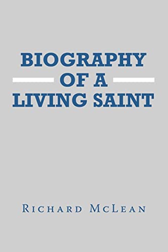Beispielbild fr Biography of a Living Saint zum Verkauf von GreatBookPrices