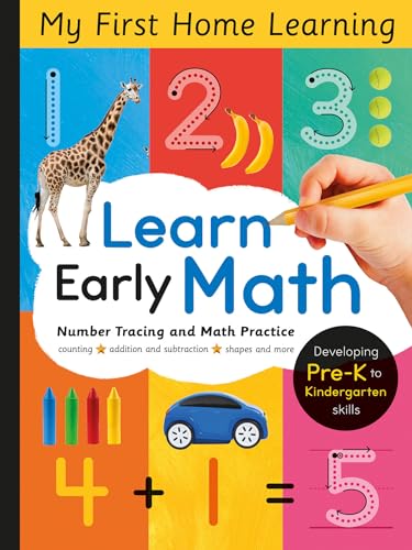 Imagen de archivo de Learn Early Math - Number Tracing and Math Practice: Pencil Control, Number Formation, Line Tracing and More for Ages 3 and Up a la venta por ThriftBooks-Dallas