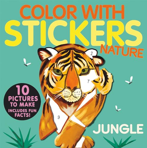 Stock image for Color with Stickers: Jungle: Create 10 Pictures with Stickers! for sale by -OnTimeBooks-