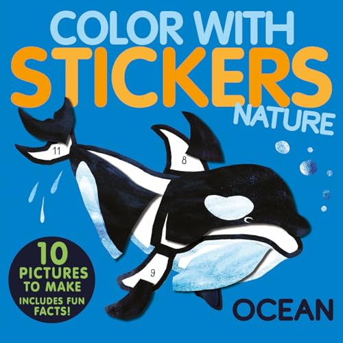 Imagen de archivo de Color with Stickers: Ocean: Create 10 Pictures with Stickers! a la venta por -OnTimeBooks-
