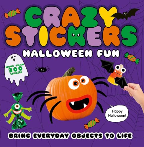 Beispielbild fr Halloween Fun: Bring Everyday Objects to Life (Crazy Stickers) zum Verkauf von SecondSale