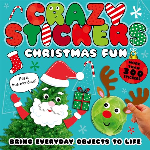 Beispielbild fr Christmas Fun: Bring Everyday Objects to Life (Crazy Stickers) zum Verkauf von Your Online Bookstore