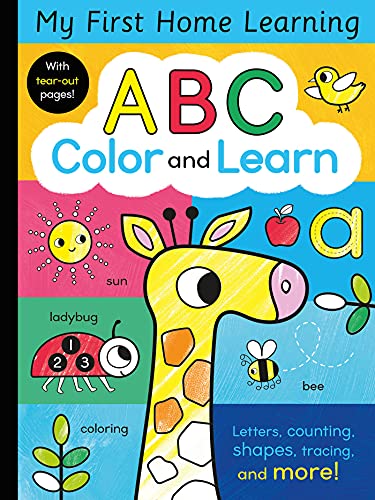 Beispielbild fr ABC Color and Learn: Letters, counting, shapes, tracing, and more! (My First Home Learning) zum Verkauf von BooksRun
