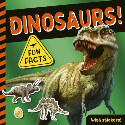 Imagen de archivo de Dinosaurs!: Fun Facts! With Stickers! a la venta por Wonder Book