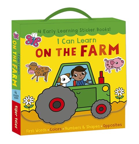 Imagen de archivo de I Can Learn On the Farm: First Words, Colors, Numbers and Shapes, Opposites [Paperback] Bradly, Stacie and Hughes, Cathy a la venta por Lakeside Books