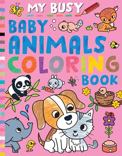 Beispielbild fr My Busy Baby Animals Coloring Book zum Verkauf von Blackwell's