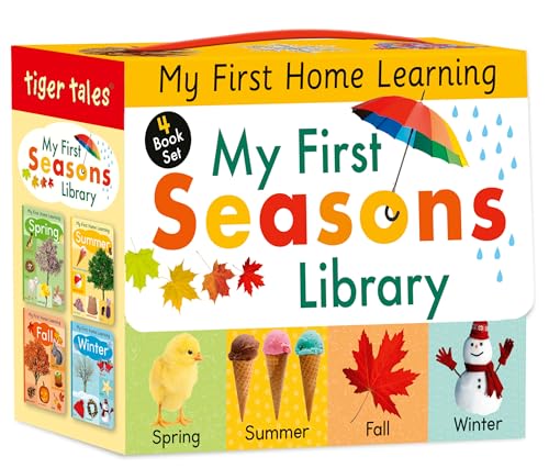 Imagen de archivo de My First Seasons Library 4-Book Boxed Set: Celebrate Spring, Summer, Fall, and Winter! (My First Home Learning) a la venta por St Vincent de Paul of Lane County