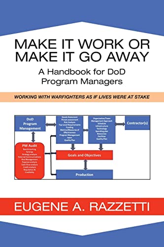 Imagen de archivo de Make It Work or Make It Go Away: A Handbook for Dod Program Managers a la venta por Ria Christie Collections