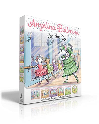 Stock image for Angelina Ballerina on the Go! (Boxed Set): Angelina Ballerina at Ballet School; Angelina Ballerina Dresses Up; Big Dreams!; Center Stage; Family Fun D for sale by ThriftBooks-Dallas