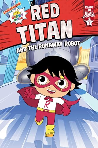 Imagen de archivo de Red Titan and the Runaway Robot: Ready-to-Read Graphics Level 1 (Ryan's World) a la venta por Jenson Books Inc