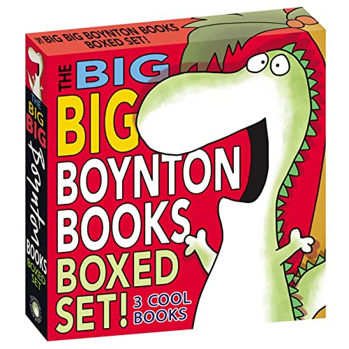 9781665907910: The Big Big Boynton Books Boxed Set!: The Going to Bed Book; Moo, Baa, La La La!; Dinosaur Dance!/Oversized Lap Board Books