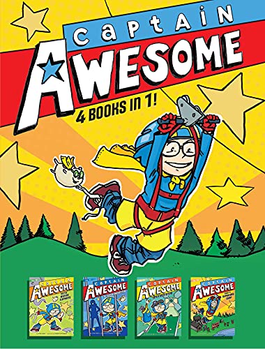 Stock image for Captain Awesome 4 Books in 1! No. 3: Captain Awesome and the Missing Elephants; Captain Awesome vs. the Evil Babysitter; Captain Awesome Gets a Hole-in-One; Captain Awesome Goes to Superhero Camp for sale by ZBK Books