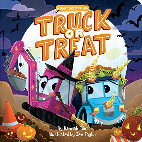 Stock image for Truck or Treat: A Spooky Book with Flaps for sale by SecondSale