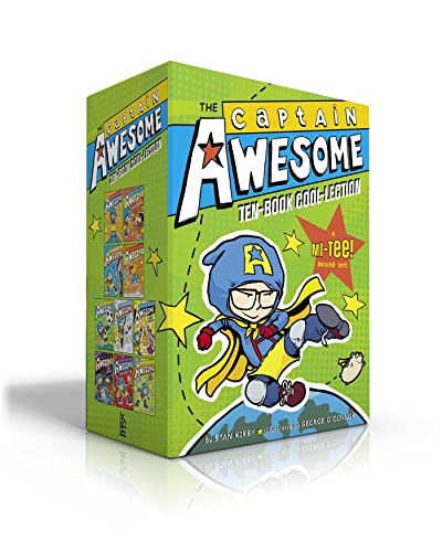 Stock image for The Captain Awesome Ten-Book Cool-lection (Boxed Set): Captain Awesome to the Rescue!; vs. Nacho Cheese Man; and the New Kid; Takes a Dive; Soccer . Gets Crushed; and the Missing Elephants for sale by GF Books, Inc.
