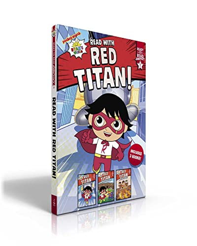 Stock image for Read with Red Titan! (Boxed Set): Red Titan and the Runaway Robot; Red Titan and the Never-Ending Maze; Red Titan and the Floor of Lava (Ryan's World) for sale by GF Books, Inc.