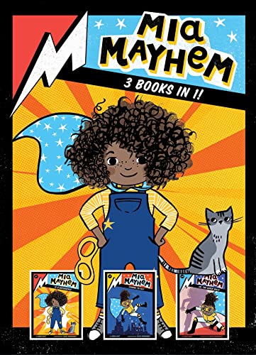 Beispielbild fr Mia Mayhem 3 Books in 1!: Mia Mayhem Is a Superhero!; Mia Mayhem Learns to Fly!; Mia Mayhem vs. the Super Bully zum Verkauf von Goodwill of Colorado