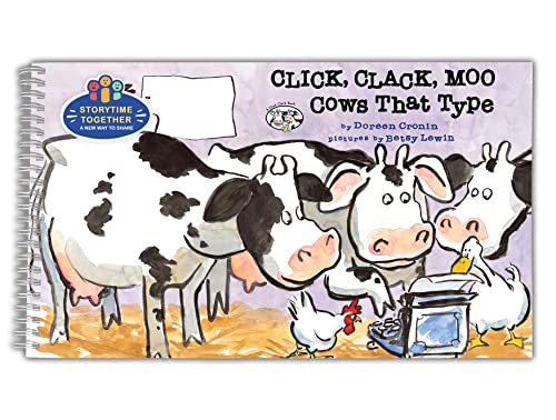 Stock image for Click, Clack, Moo: Cows That Type (Storytime Together Edition) (A Click Clack Book) for sale by BooksRun