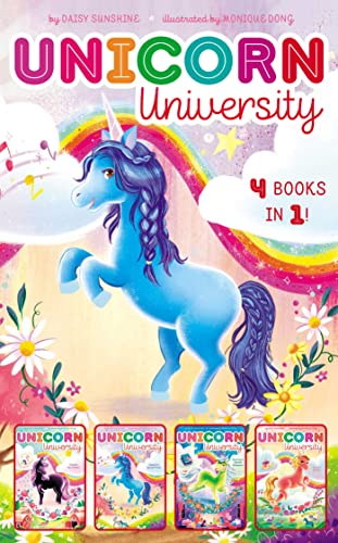 Stock image for Unicorn University 4 Books in 1!: Twilight, Say Cheese!; Sapphire's Special Power; Shamrock's Seaside Sleepover; Comet's Big Win for sale by Jenson Books Inc