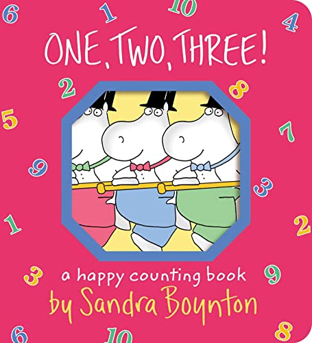 Imagen de archivo de One, Two, Three!: A Happy Counting Book (Boynton on Board) a la venta por Dream Books Co.