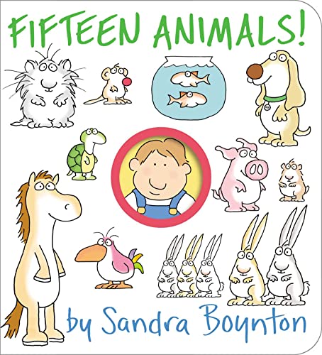 Beispielbild fr Fifteen Animals! (Boynton on Board) zum Verkauf von ZBK Books